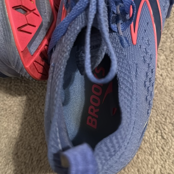 Brooks Vibrant Blue Athletic Shoes - Picture 5 of 5